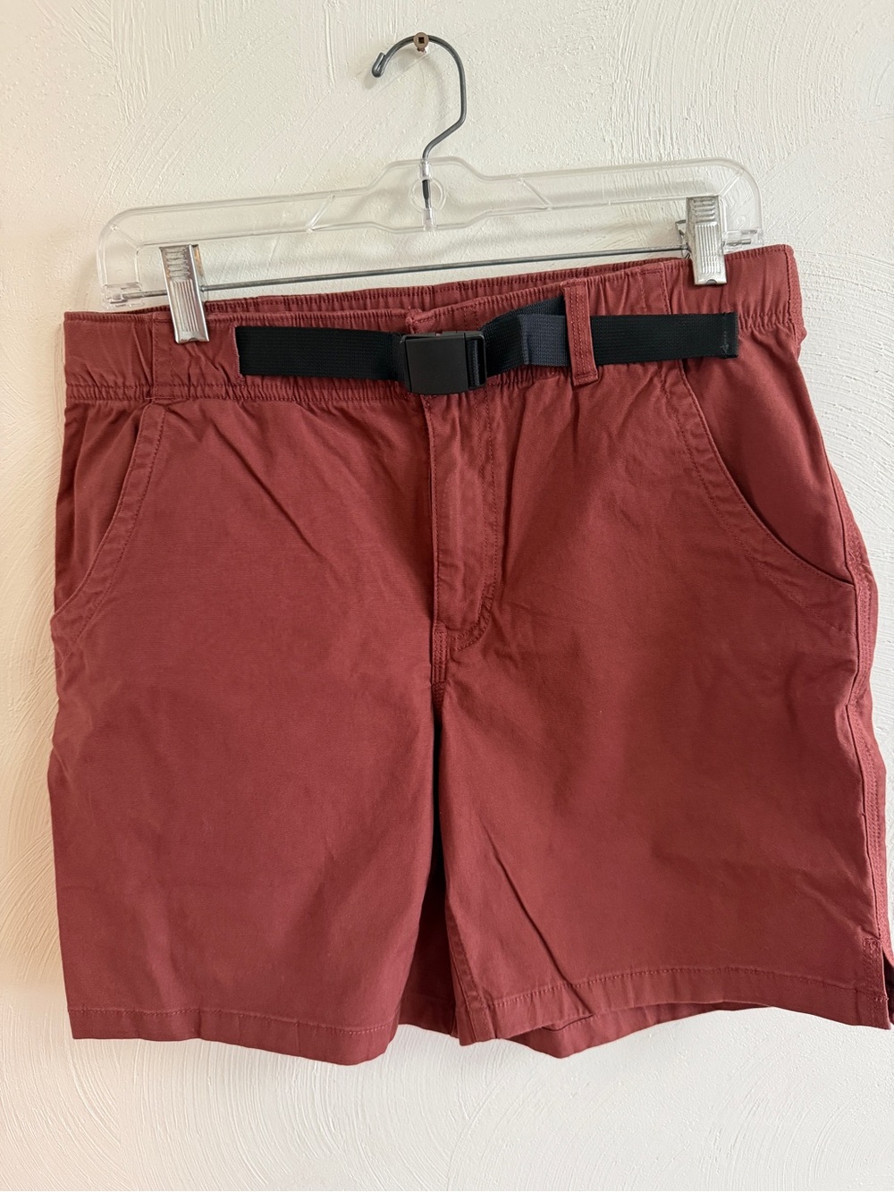 Duluth Trading Company Rootstock 7" Belted Shorts NWOT